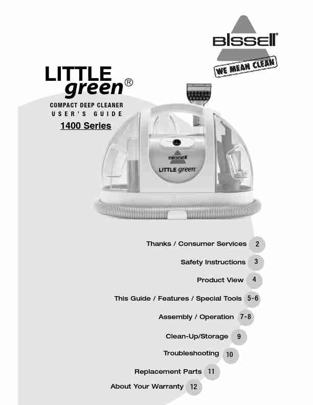 Bissell Vacuum Cleaner 1400-page_pdf